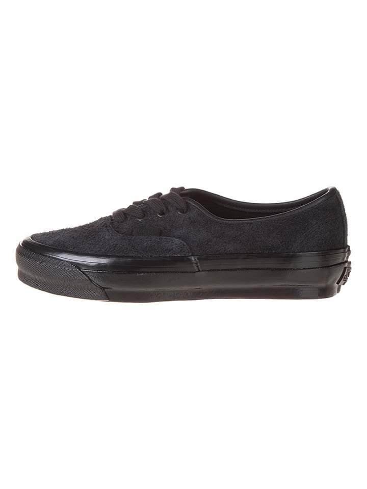 Leder-Sneakers "Authentic" in Schwarz