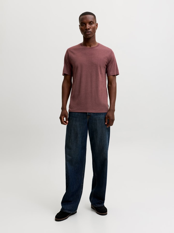 Shirt "Jjeorganic" in Rot