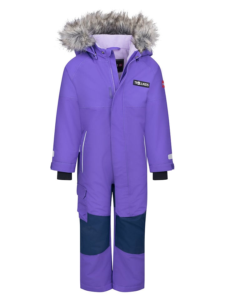 Kombinezon zimowy "Kirkenes" w kolorze fioletowym