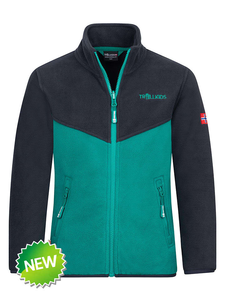 Fleecejacke "Oppdal XT" in Schwarz