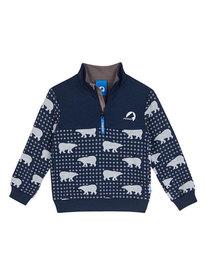 Sweter "Masi Nordik" w kolorze niebiesko-białym