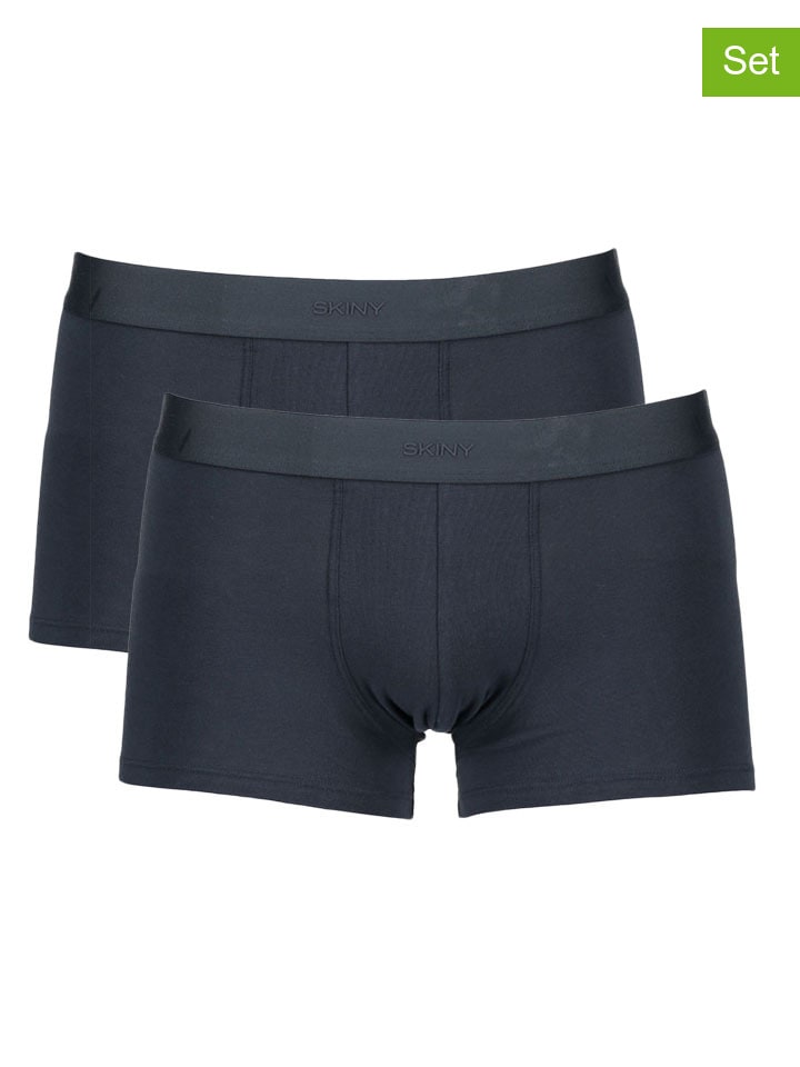 2-delige set: boxershorts donkerblauw
