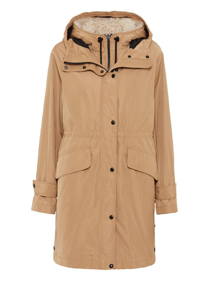 Übergangsmantel in Camel