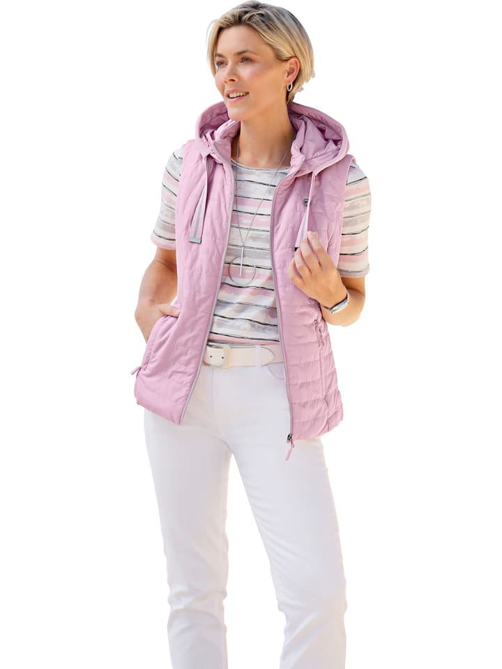 Weste in Rosa