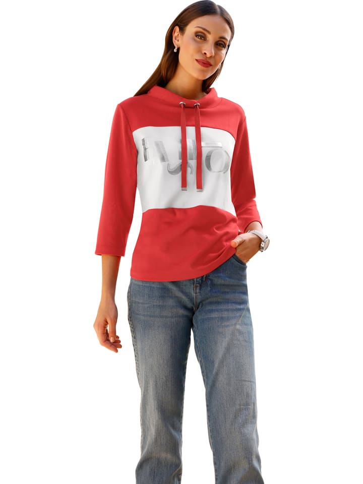 Blouse rood