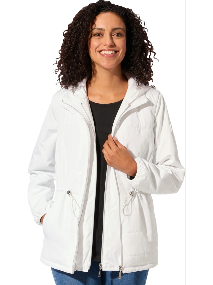 Übergangsjacke in Weiß