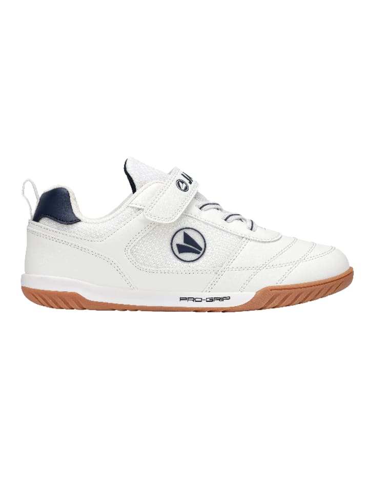 Zaalvoetbalschoenen "Winger" wit/donkerblauw