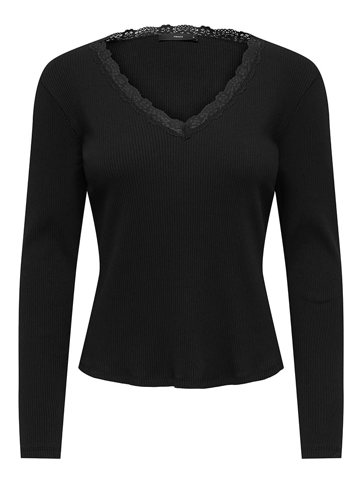 Longsleeve in Schwarz
