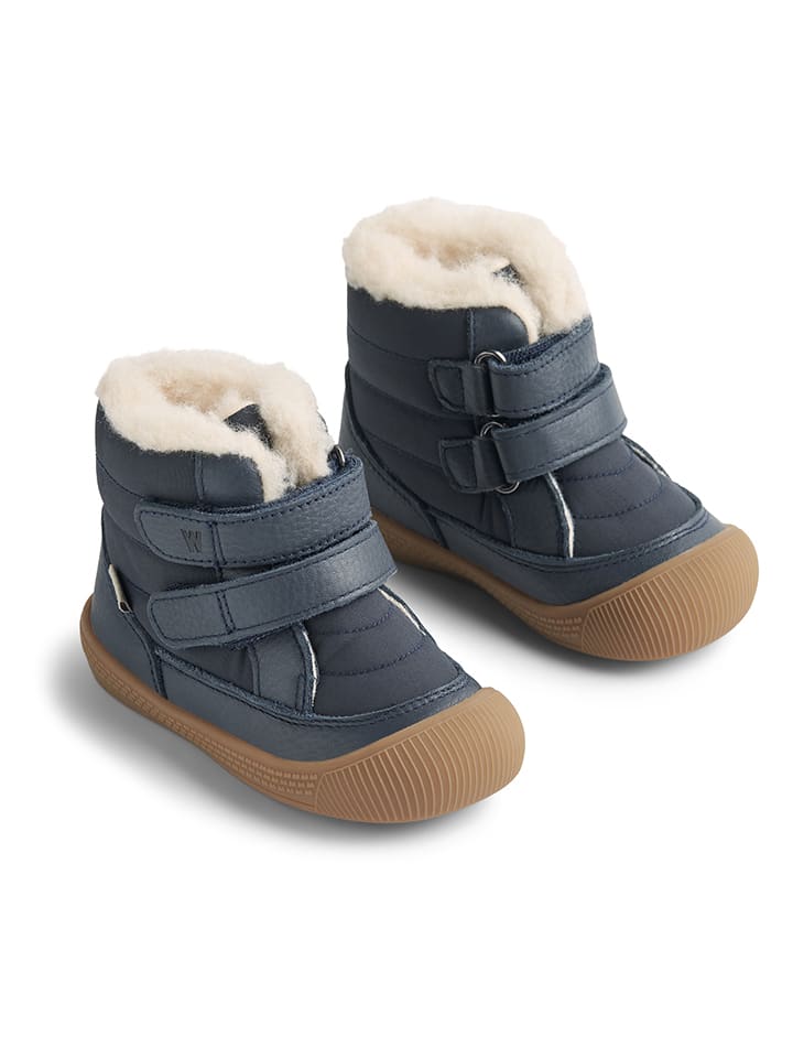 Winterboots in Dunkelblau