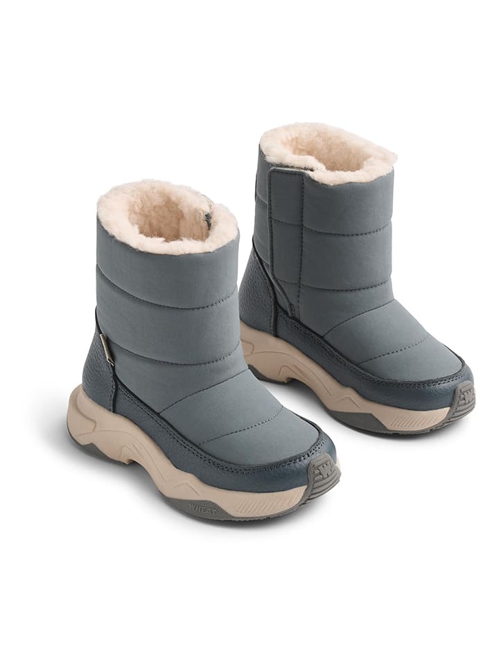 Winterlaarzen blauwgrijs