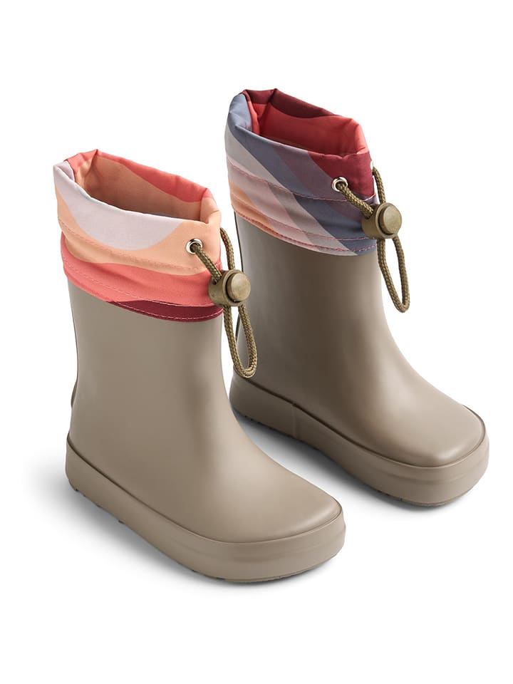 Kalosze barefoot w kolorze szarobrązowym