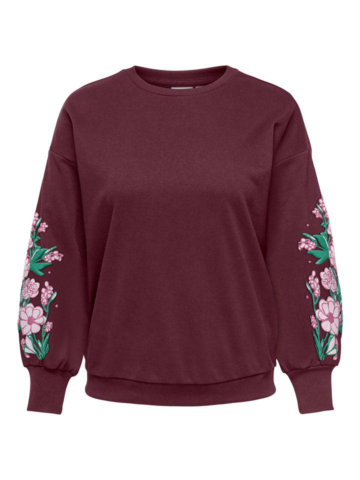 Bluza w kolorze bordowym