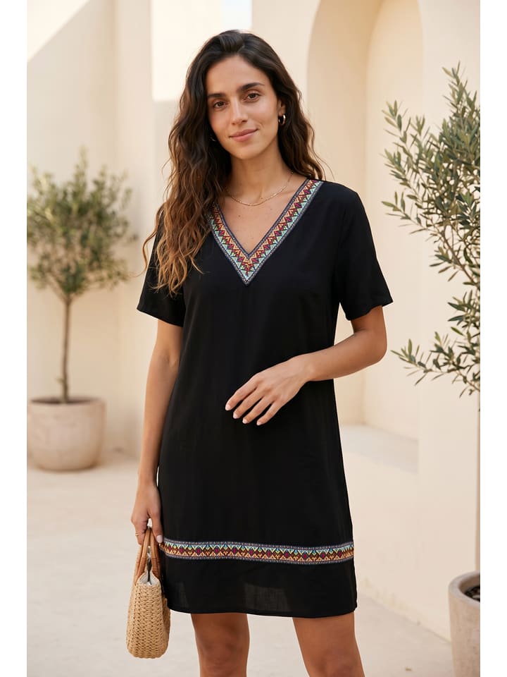Kleid in Schwarz