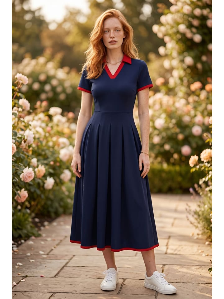 Jurk donkerblauw