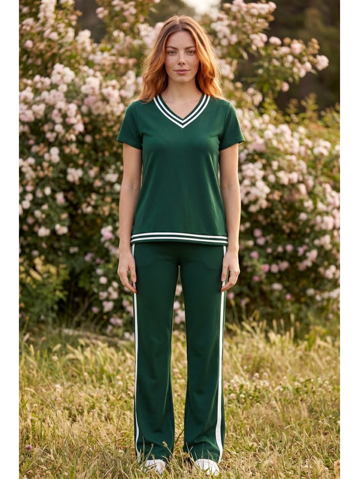 2-częściowy zestaw w kolorze zielonym