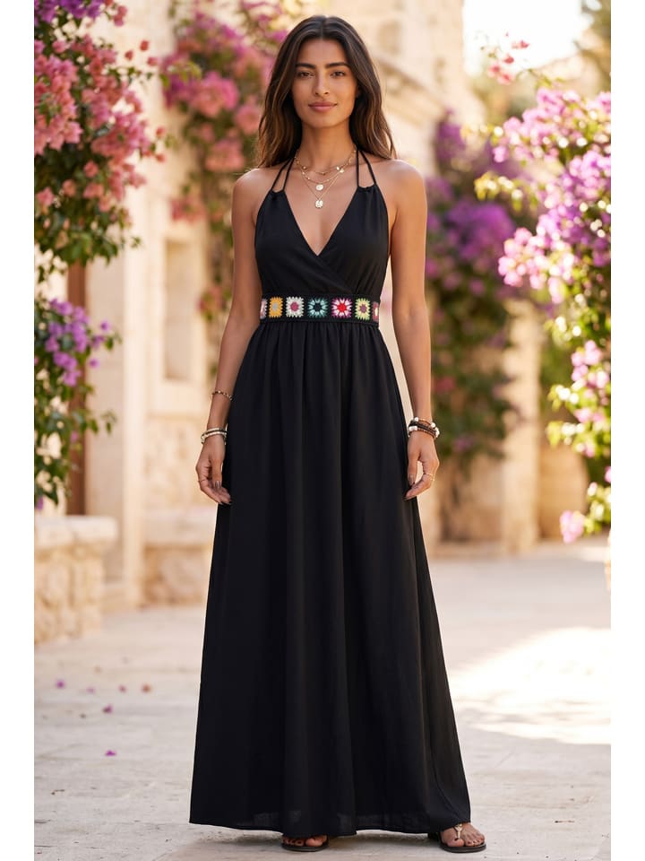 Kleid in Schwarz