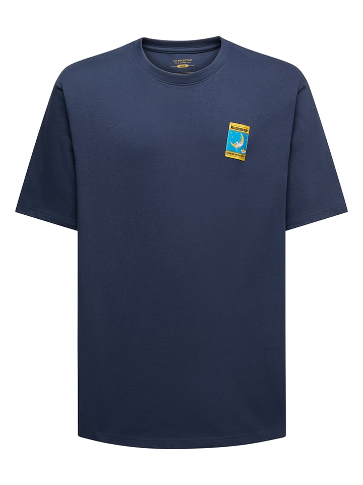 Koszulka "Moon Patch" w kolorze granatowym