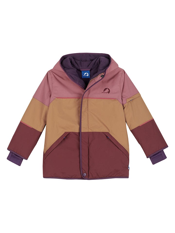 Winterjacke "Taika Snow" in Rot/ Orange