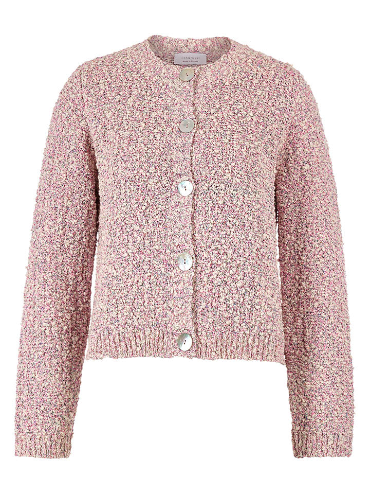 Cardigan in Rosa