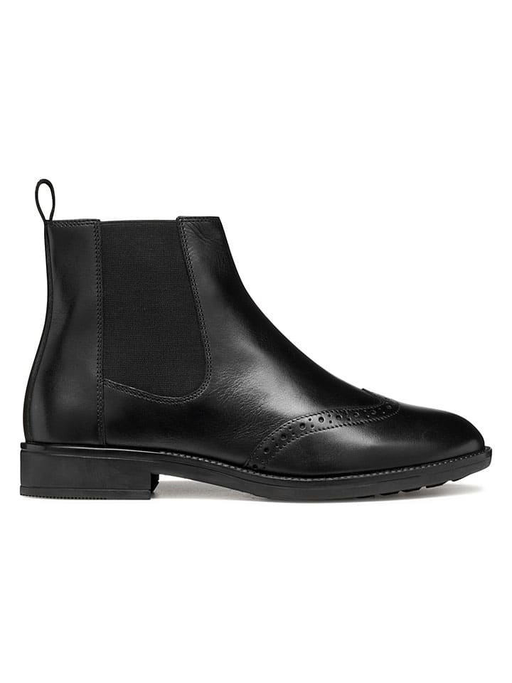 Leren chelseaboots "Jaylon 2" zwart
