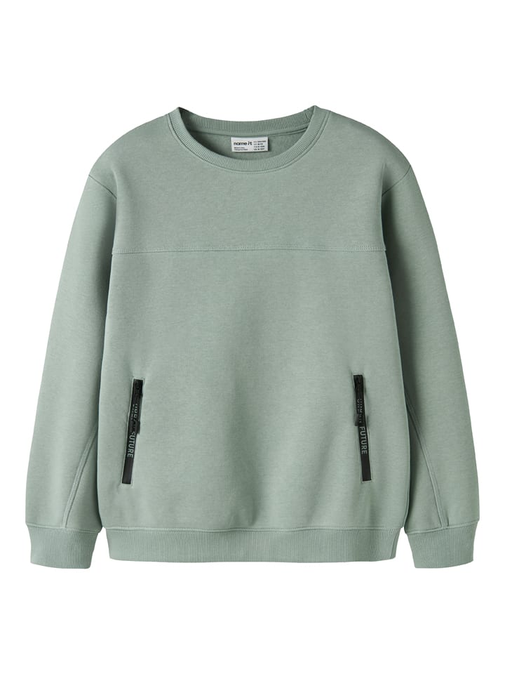 Sweatshirt "Leo" in Mint