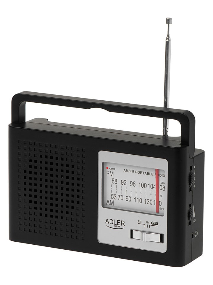 AM/ FM-Radio "AD 1909" in Schwarz