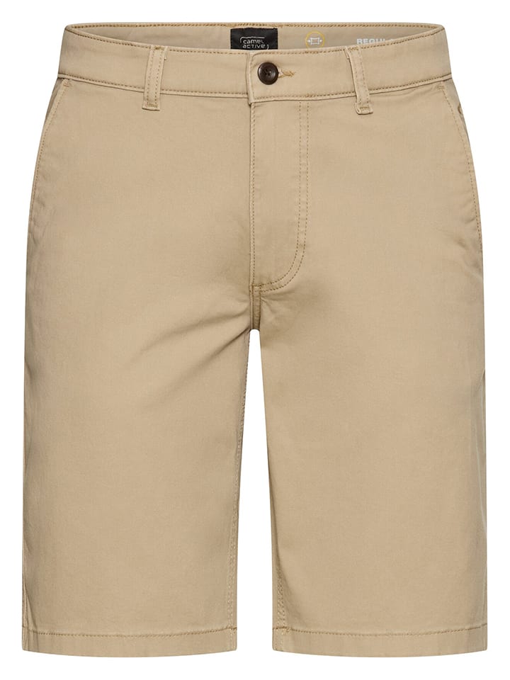 Szorty chino w kolorze beżowym