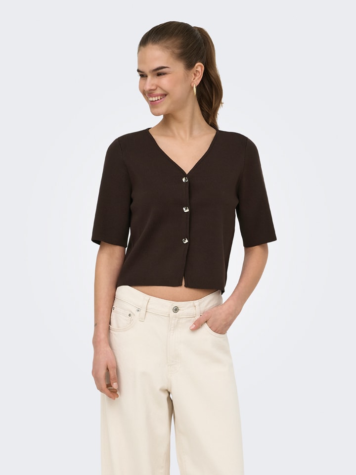 Cardigan "Astra" in Braun