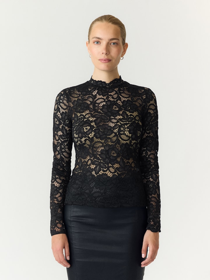 Blouse zwart