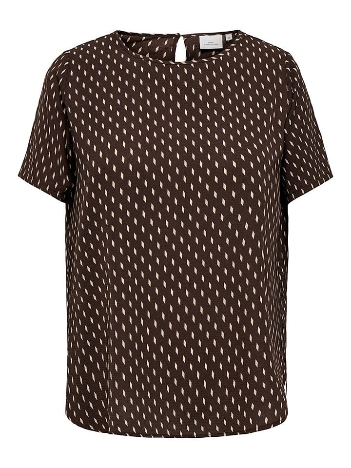 Shirt in Braun
