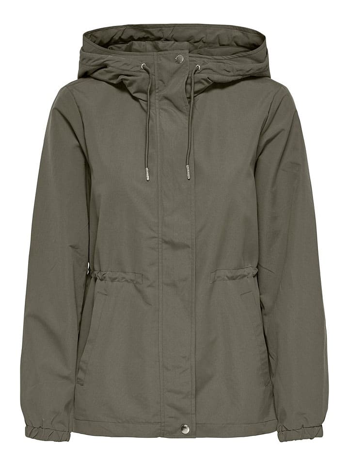 Parka w kolorze khaki