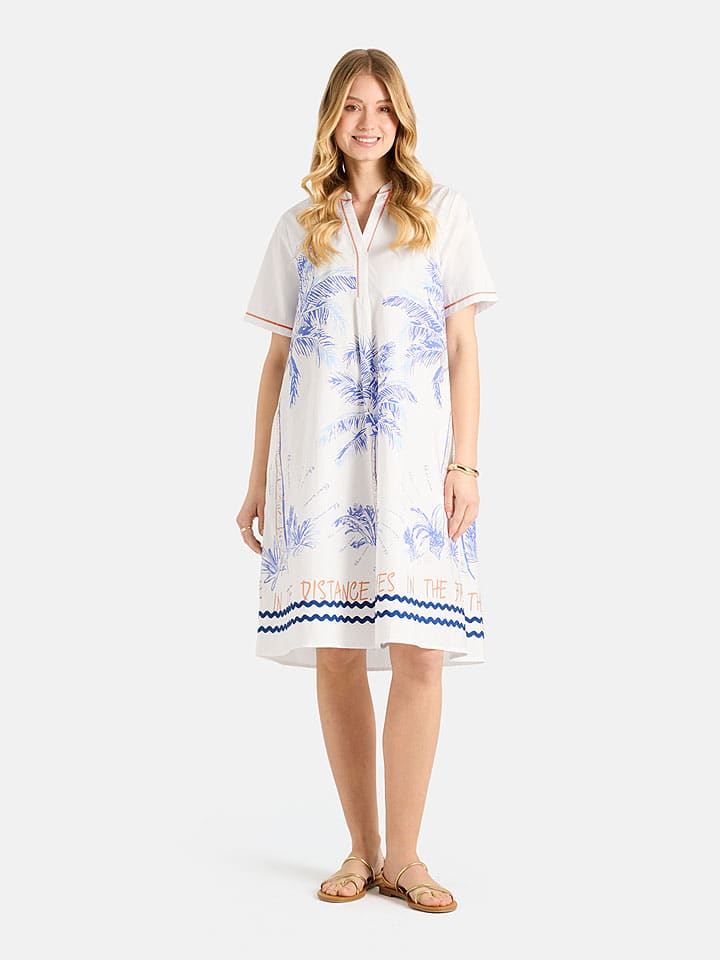 Kleid in Weiß