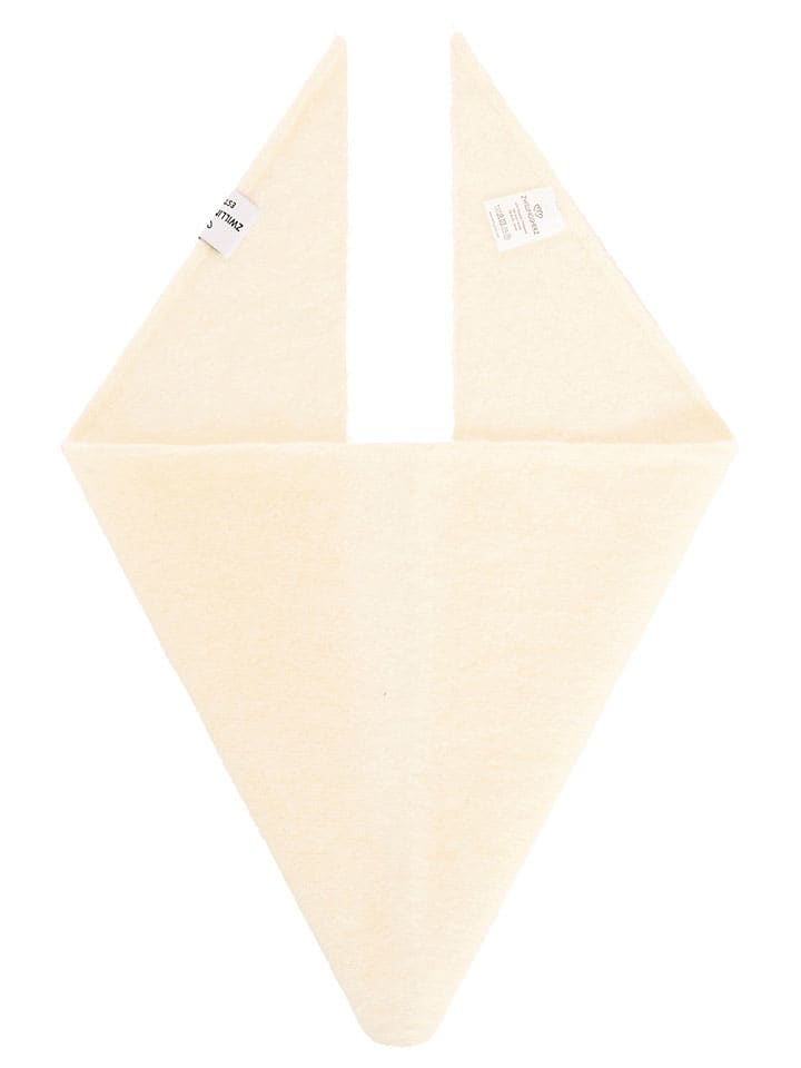 Dreieckstuch "Uni " in Creme - (L)100 x (B)36 cm
