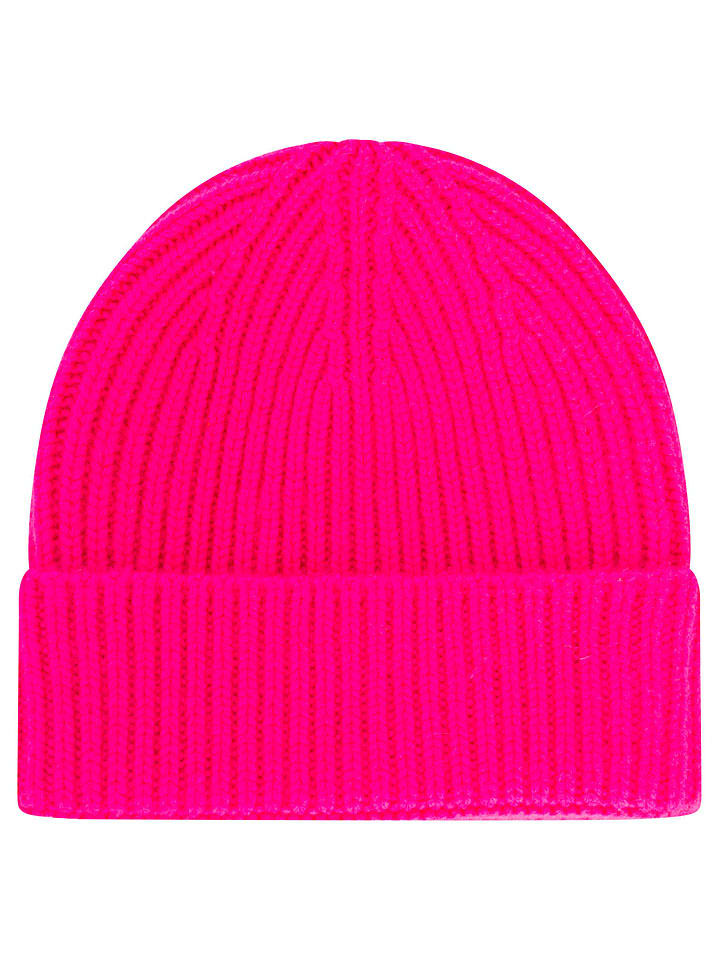 Kaschmir-Mütze in Pink