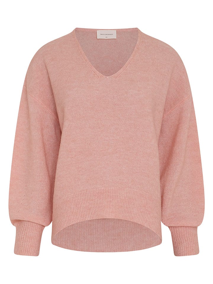 Sweter w kolorze jasnoróżowym