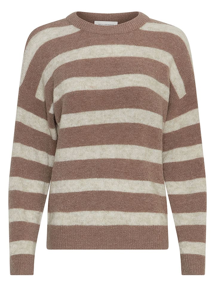 Trui beige/bruin