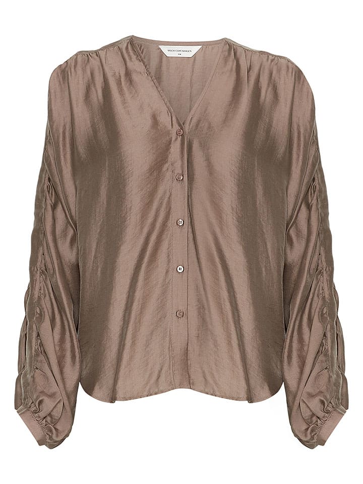 Blouse lichtbruin