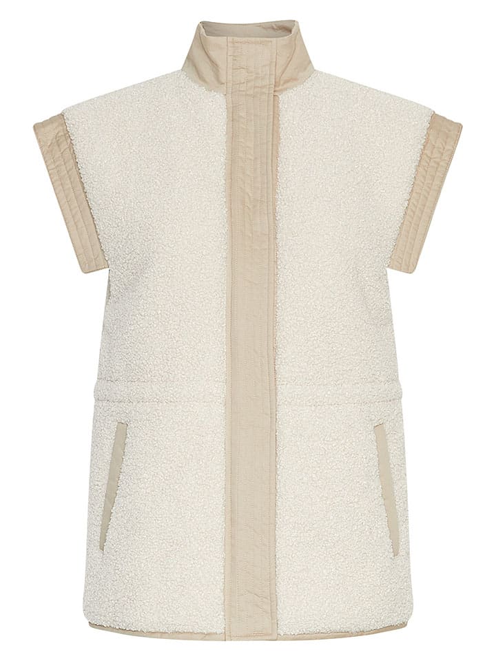 Teddyjacke in Creme