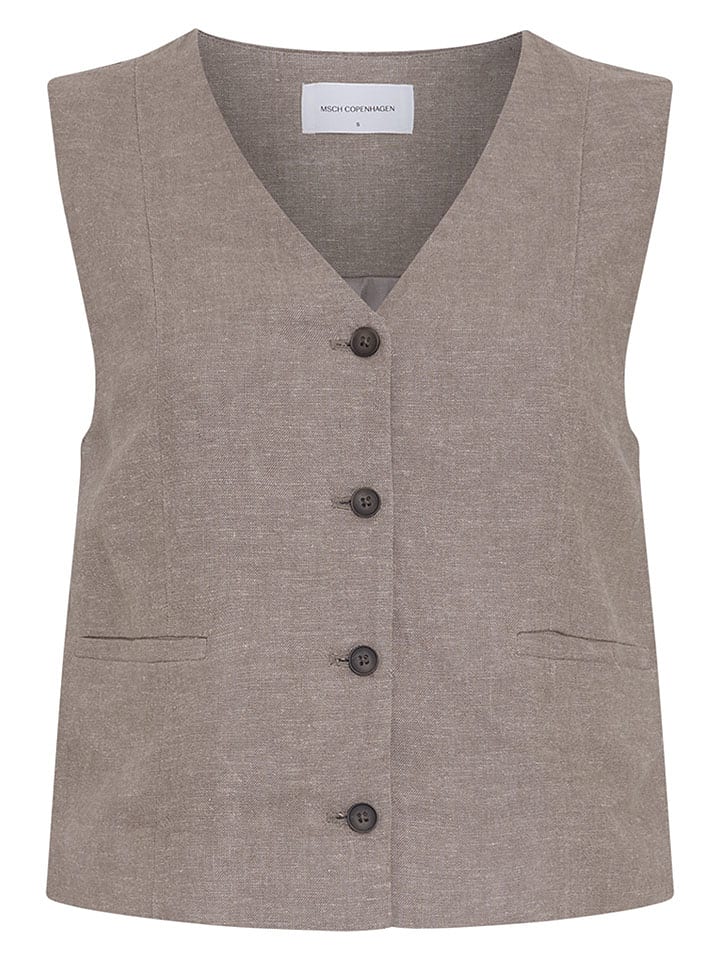 Bodywarmer lichtbruin