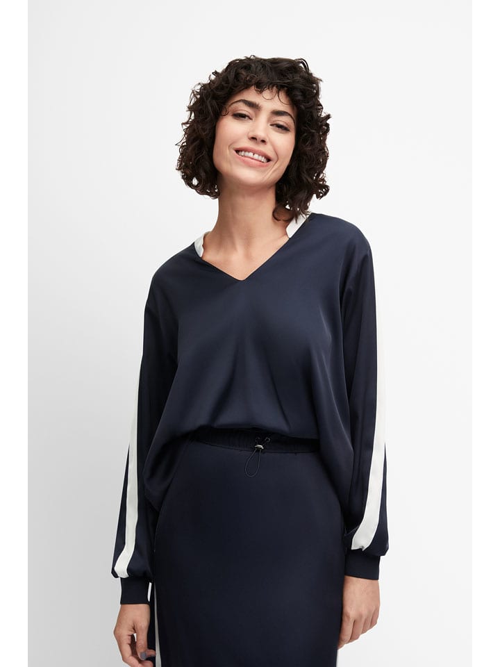 Bluse ''Ciplousa'' in Dunkelblau