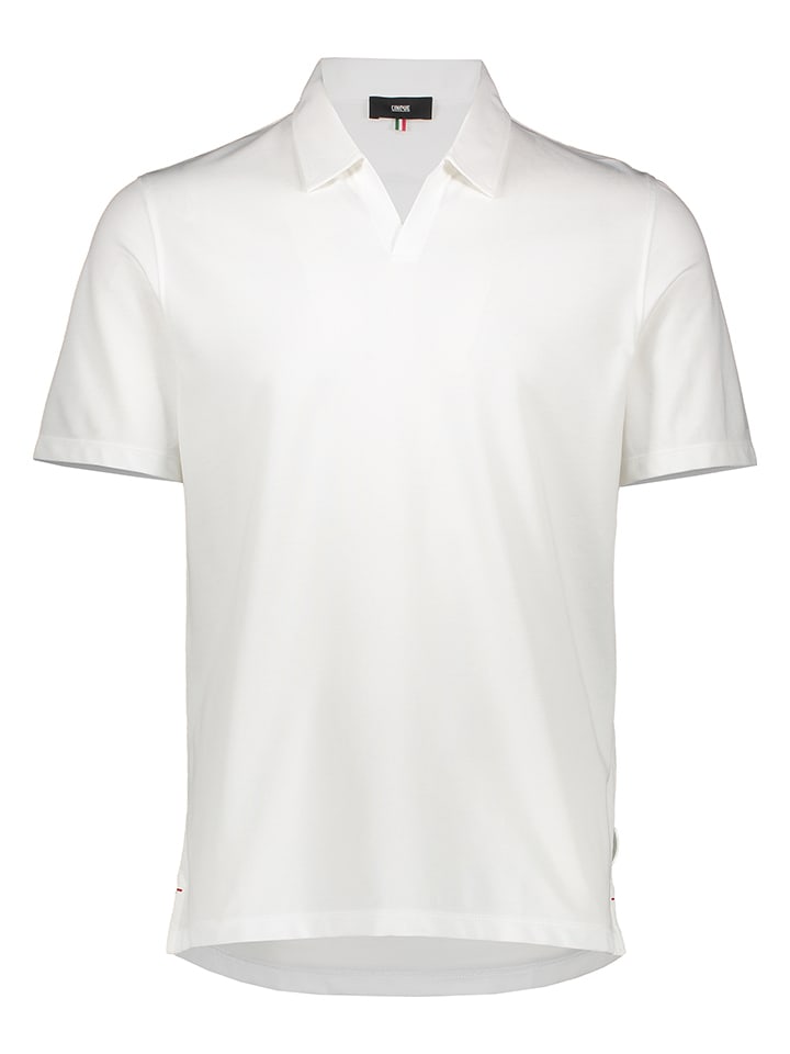 Koszulka polo w kolorze białym