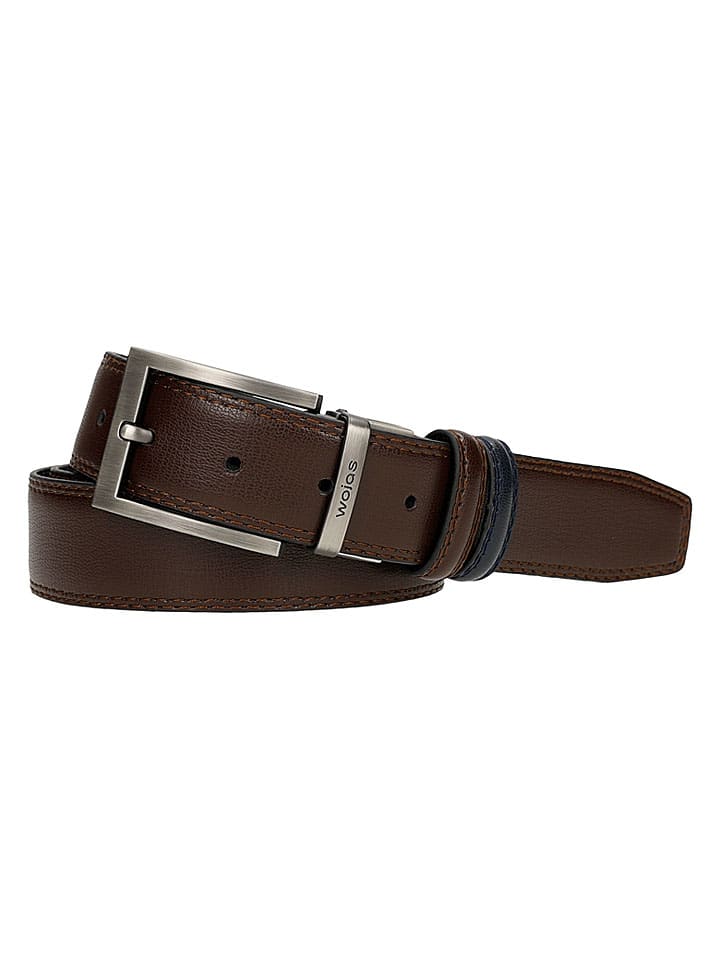 Leder-Gürtel in Braun