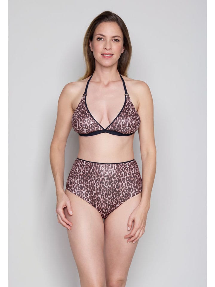 Biustonosz bikini w kolorze beżowym