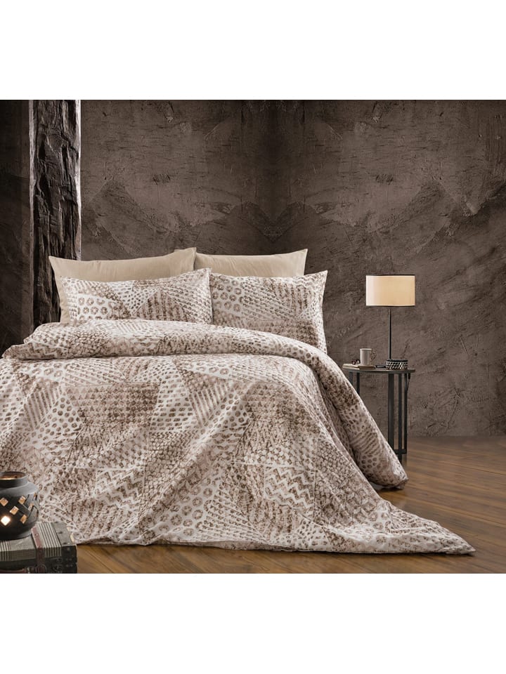 Beddengoedset  bruin