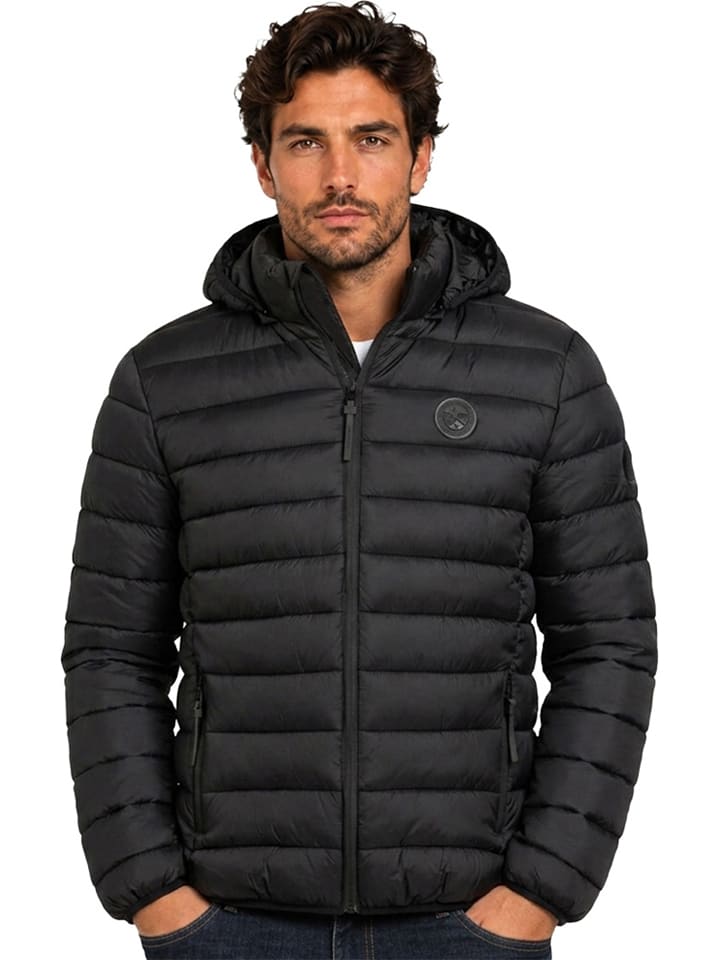 Steppjacke "Amiglobe" in Schwarz