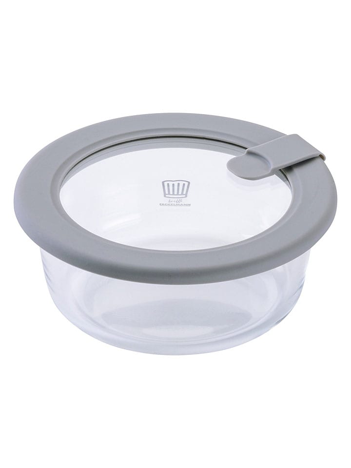 Vorratsdose in Transparent/ Grau - 400 ml