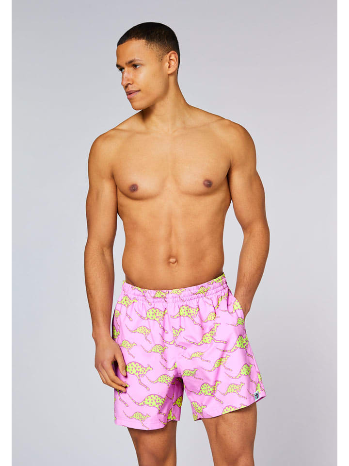 Badeshorts in Rosa