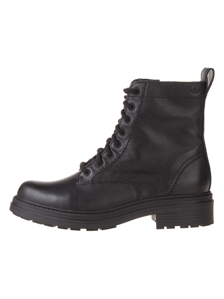 Leder-Boots "Orinoco3 Style" in Schwarz