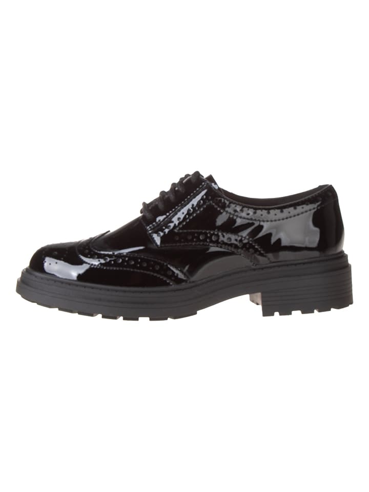 Leder-Schnürschuhe "Orinoco3 Derby" in Schwarz