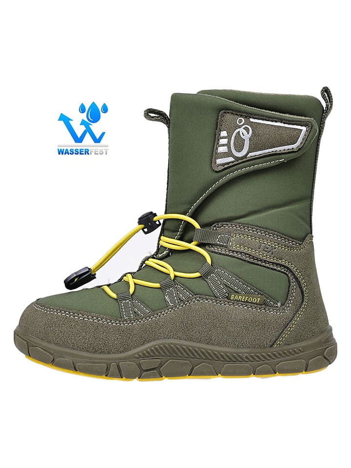 Botki barefoot w kolorze khaki